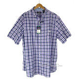 Chaps Sportwear by Ralph Lauren Men's Short Sleeve Woven Plaid Shirt